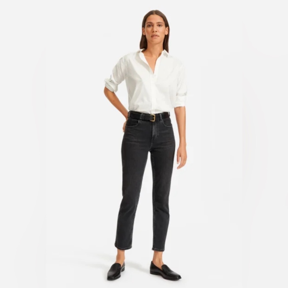 Everlane Cheeky Straight Cropped Jeans